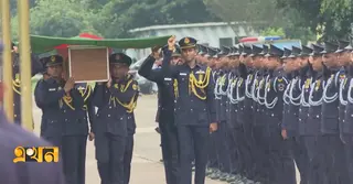 মাইলস্টোনে বিমান দুর্ঘটনায় নিহত পাইলট তৌকিরের জানাজা সম্পন্ন